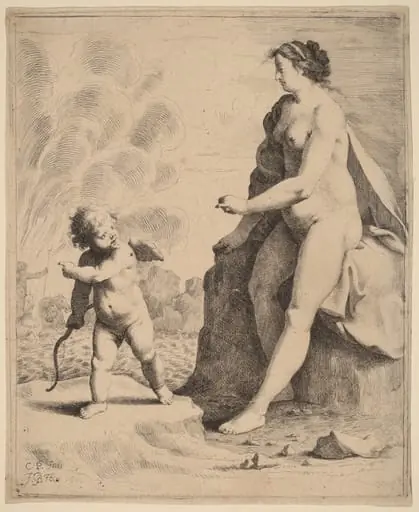 Venus and Cupid, by Jan Gerritsz van Bronckhorst