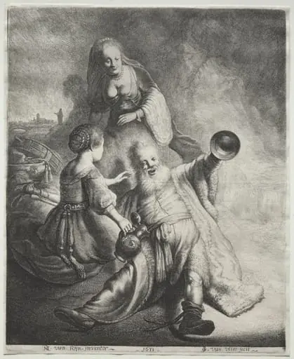Lot and His Daughters, by Jan Gillisz van Vliet
