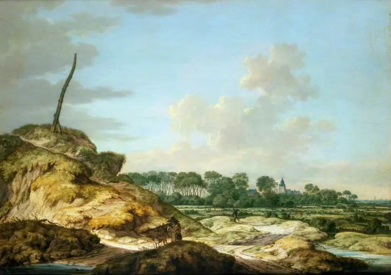 A View of the Island of Walcheren, with the Castle of Westhoven, by Jan Goedart