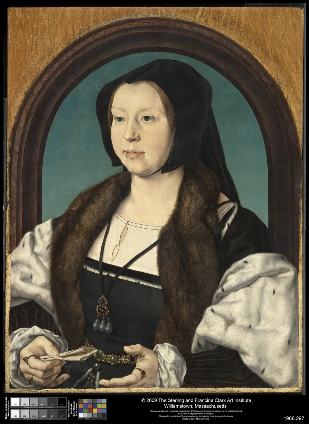 Anna van Bergen, by Jan Gossaert, oil, 1528