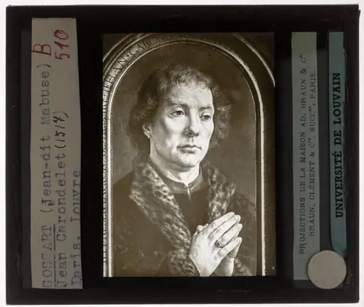 Jan Gossaert. Diptiek van Jean Carondelet Jean Carondelet, by Jan Gossaert