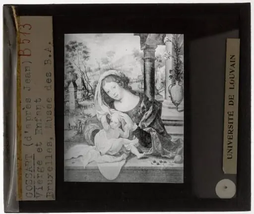 Jan Gossaert (kopie). De heilige Maagd met de sluier, by Jan Gossaert