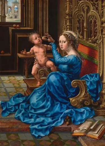 Madonna and Child, by Jan Gossaert