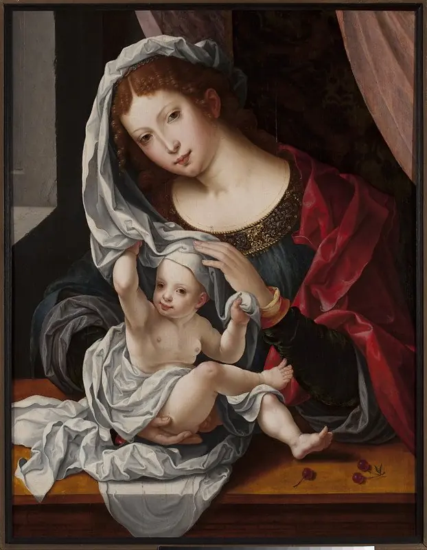 Madonna with Child Jesus, by Jan Gossaert