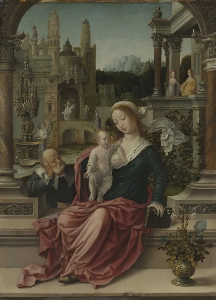 The Holy Family, by Jan Gossaert
