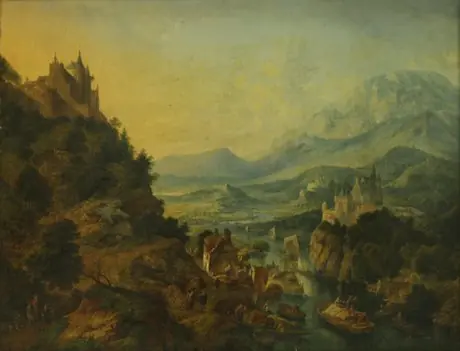 Landscape with river