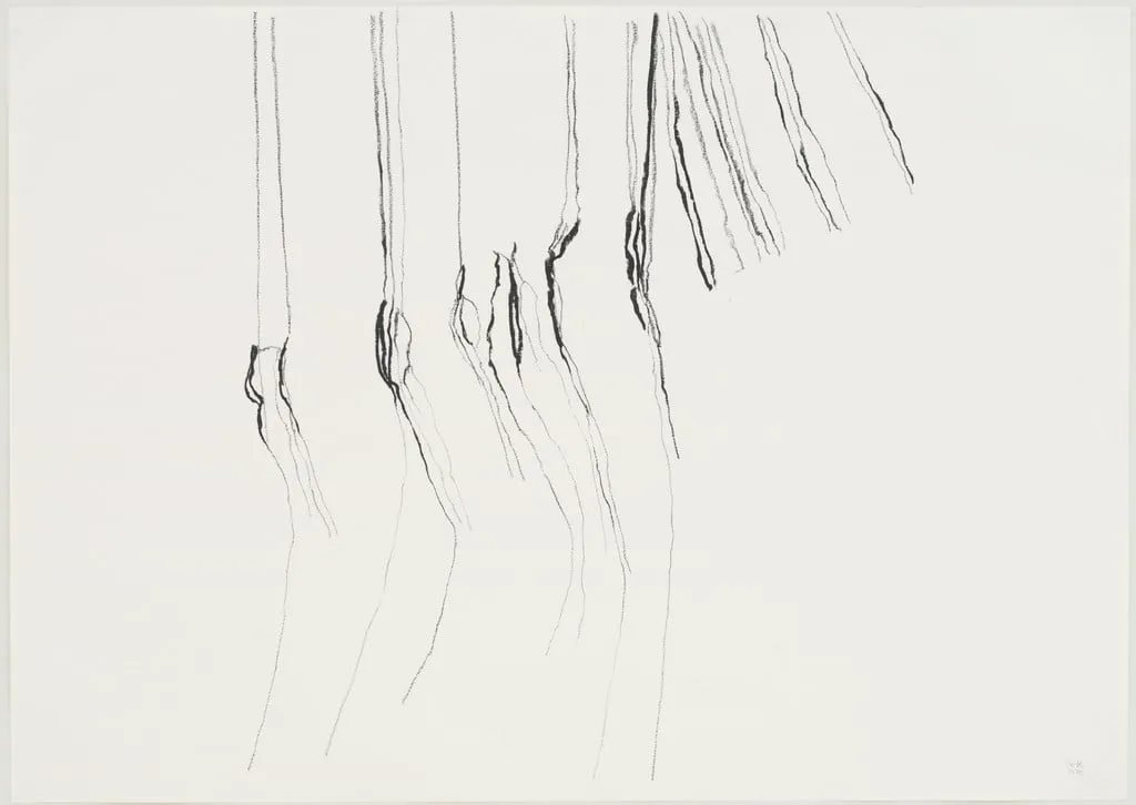 Untitled, by Jan Groth, crayon, 1970