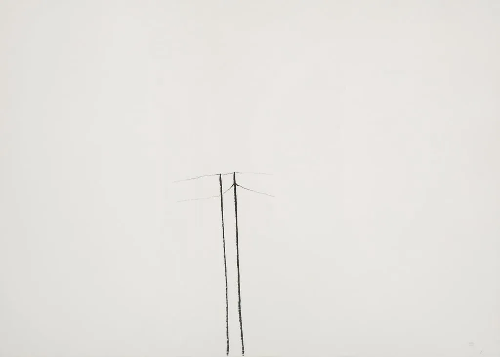 Untitled, by Jan Groth, crayon, 1979