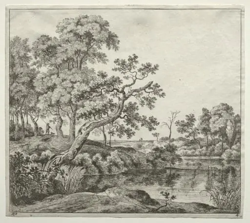 The Bent Tree, by Jan Hackaert