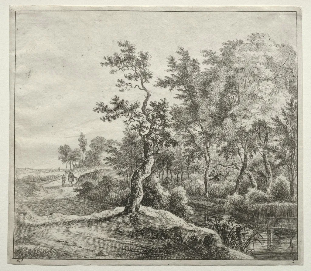 The Serpentine Road, by Jan Hackaert, 1666