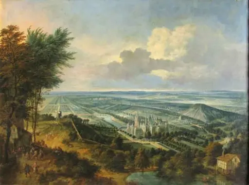 Peisaj englez cu castel, by Jan I Griffier