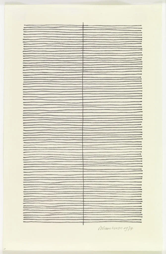 Untitled, by Jan J. Schoonhoven, 1974