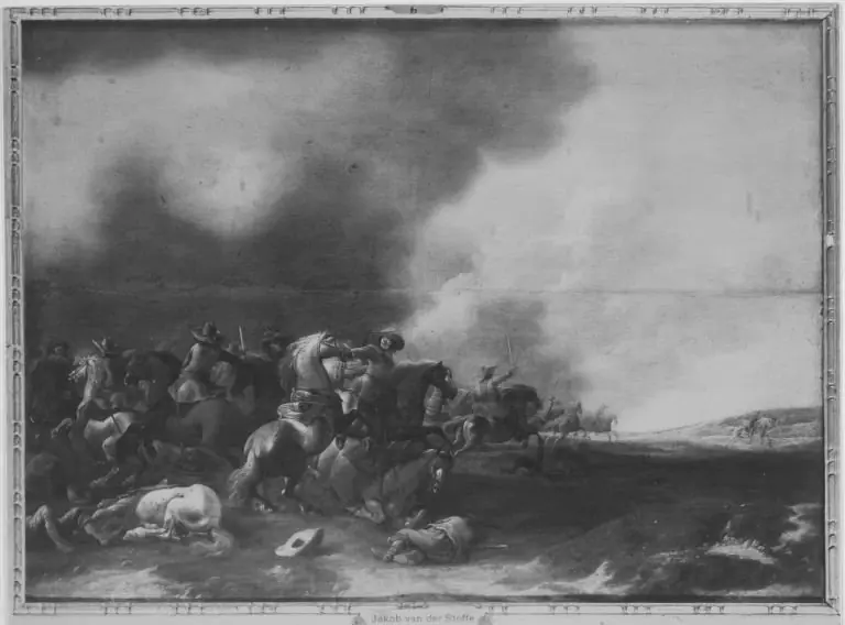 Reitergefecht, by Jan Jacobsz van der Stoffe