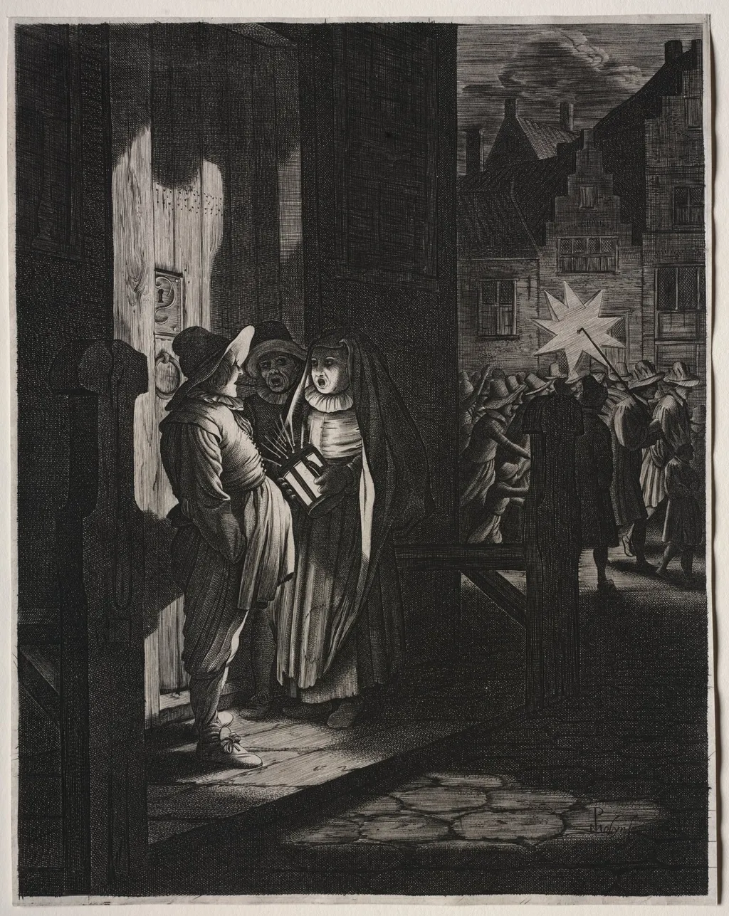Star of Kings, A Night Piece, by Jan Jansz van de Velde, 1630