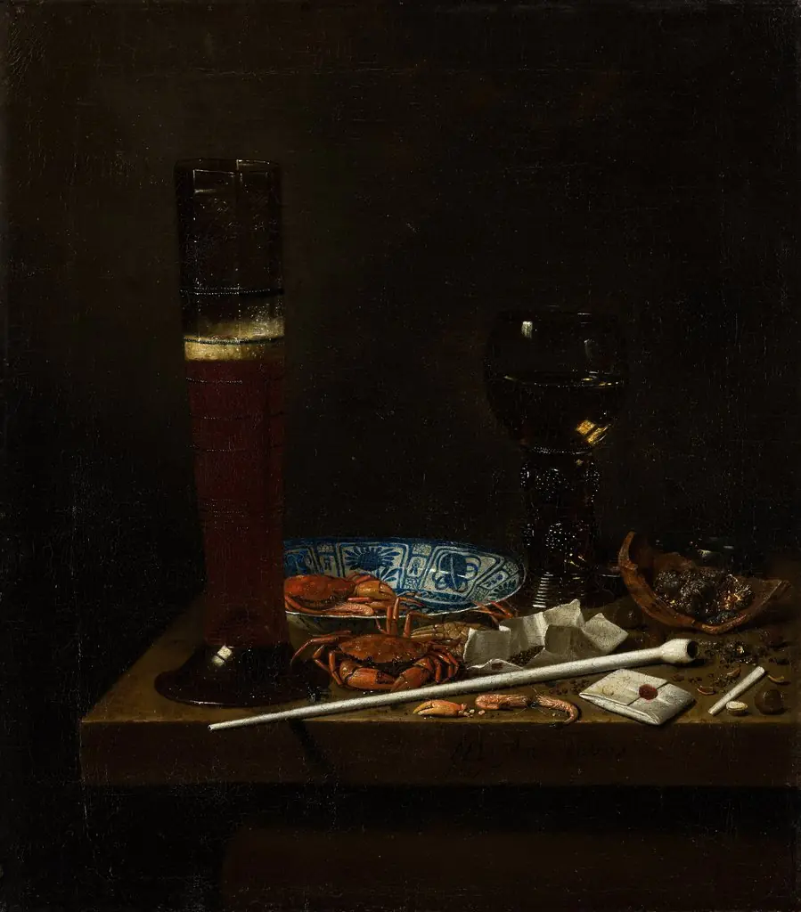 Still Life with Pass Glass, by Jan Jansz van de Velde