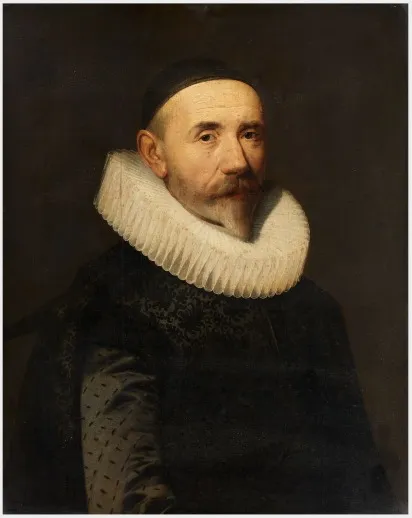 Portrait of a Gentleman, by Jan Jansz. Westerbaen de Oude, unspecified, 1650
