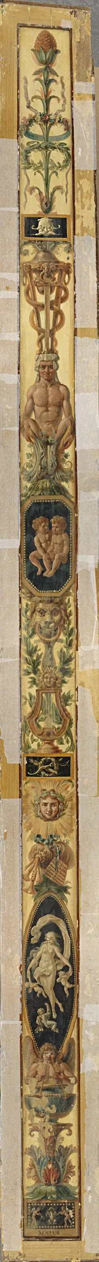 Nine Months with Signs of the Zodiac: May with the Sign of Gemini, by Jan Kamphuysen, oil, 1796
