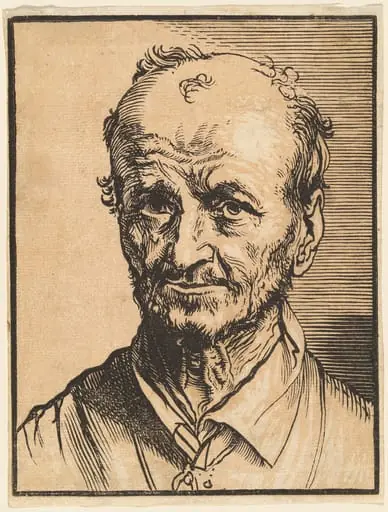 Bust of a Balding Man, by Jan Lievens