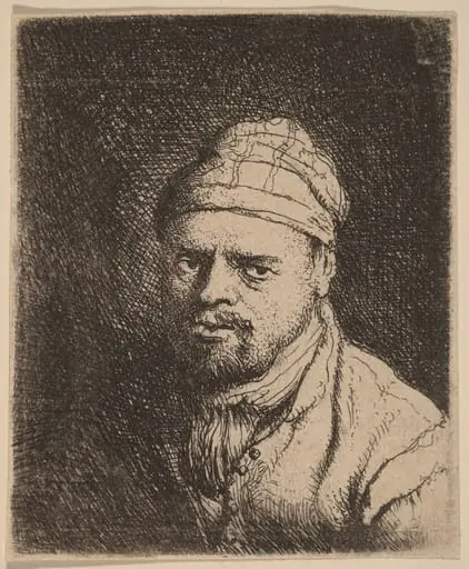 Bust of a Cook with Cap, by Jan Lievens