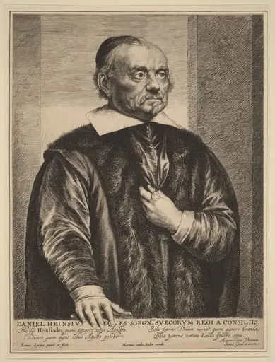 Daniel Heinsius, by Jan Lievens