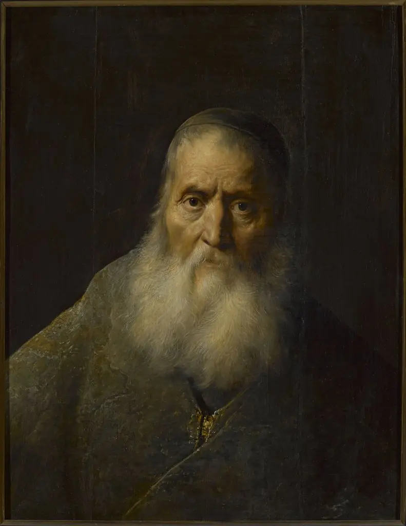 Old man in a skullcap, by Jan Lievens