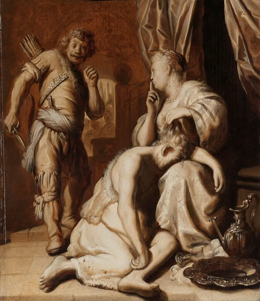 Samson and Delilah, by Jan Lievens