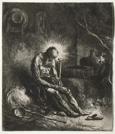 St. Jerome, by Jan Lievens