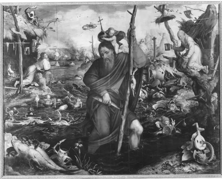 Saint Christopher, by Jan Mandijn