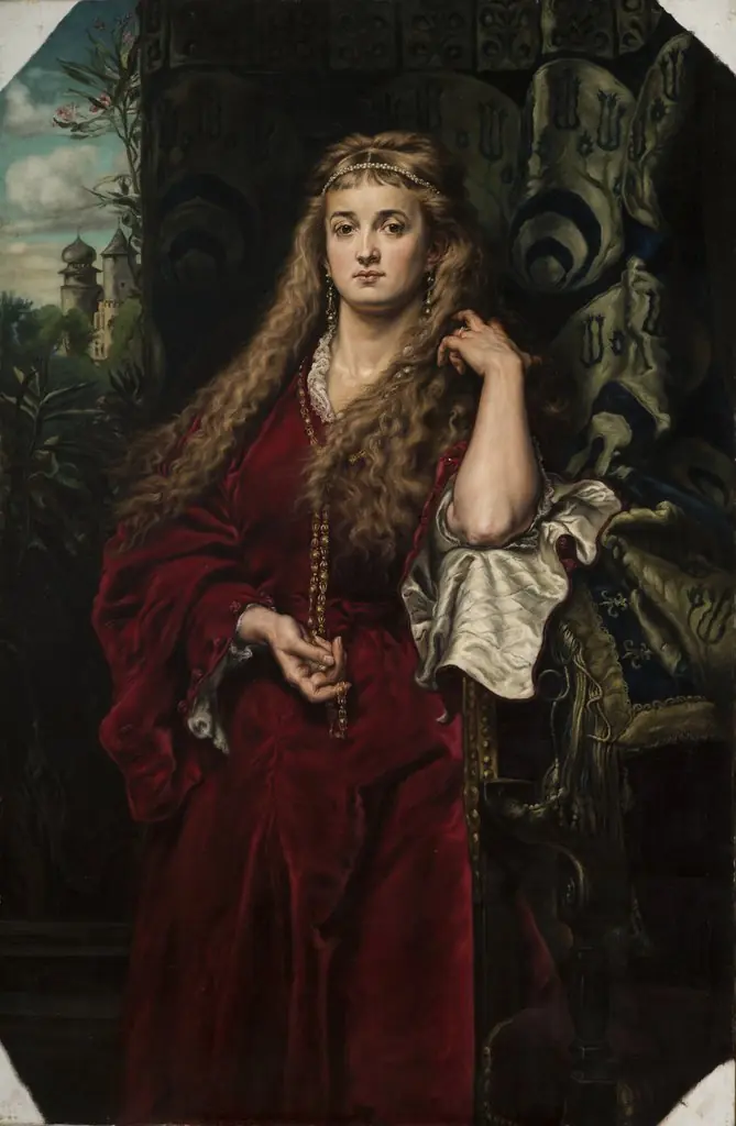 Castellan's Daughter, by Jan Matejko