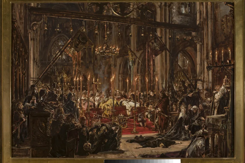 Defeat at Legnica, from the series “History of Civilization in Poland”, by Jan Matejko, oil
