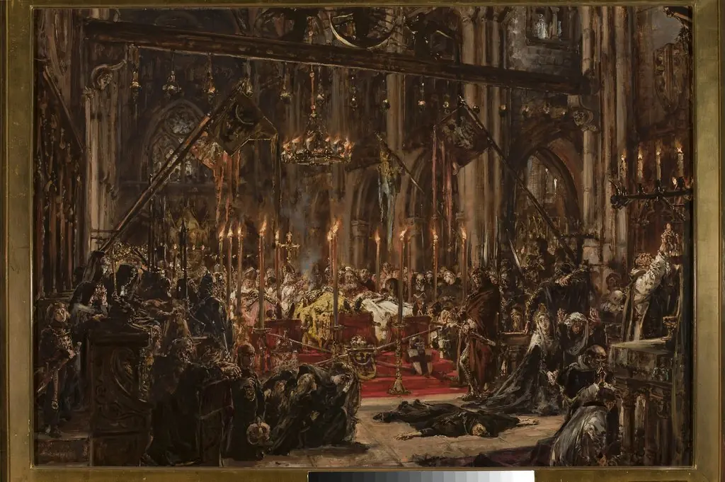 Defeat at Legnica, from the series “History of Civilization in Poland”, by Jan Matejko