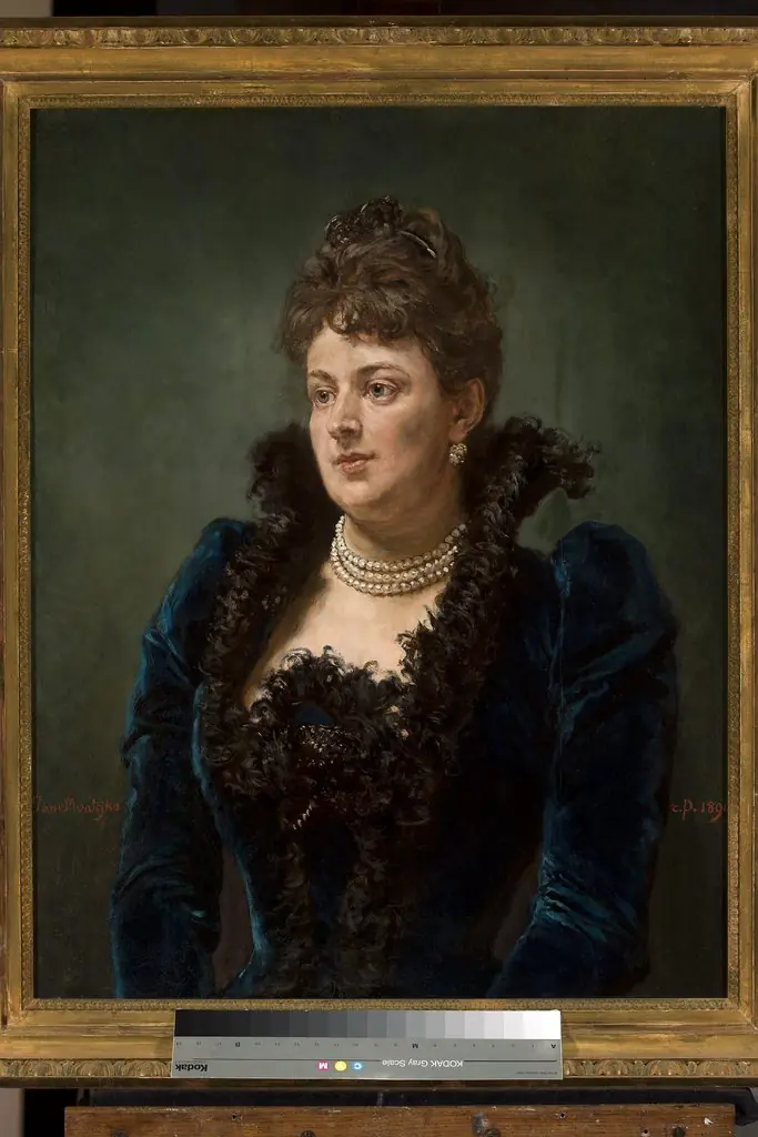 Portrait of Bona Ossowiecka, by Jan Matejko