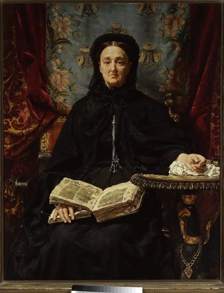 Portrait of Katarzyna Potocka née Branicka (1825–1907), wife of Adam, by Jan Matejko
