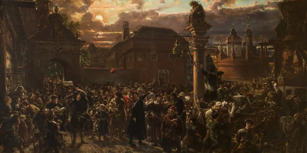 Students Leaving Krakow in 1549, by Jan Matejko