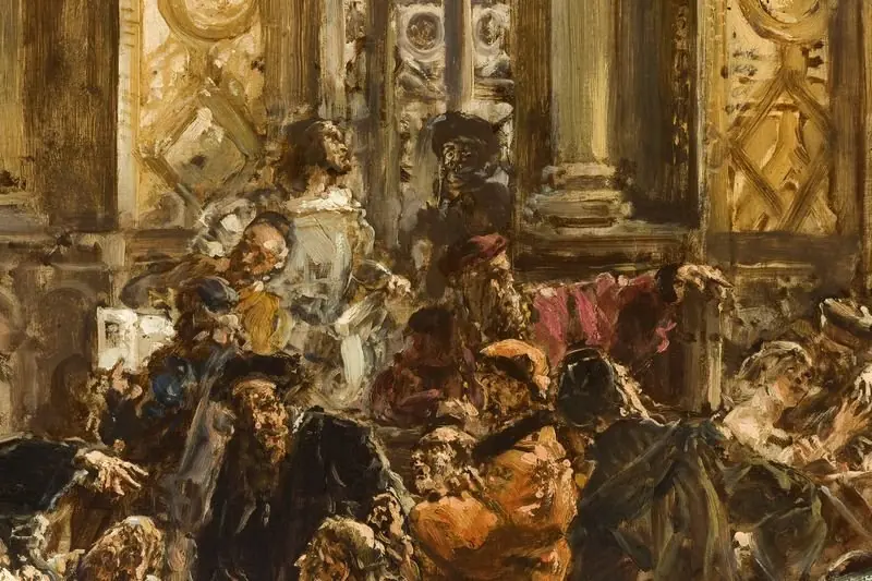 The Golden Age in Literature in the 16th c., from the series “History of Civilization in Poland”, by Jan Matejko