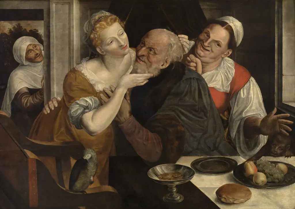 Ill-Matched Couple, by Jan Matsys