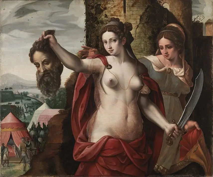 Judith with the Head of Holofernes, by Jan Matsys