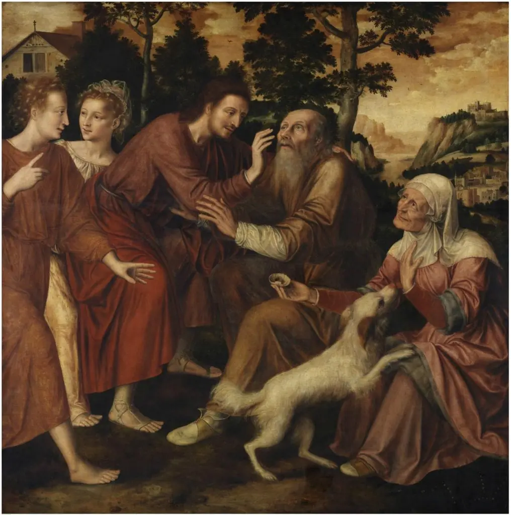 The Healing of Tobit, by Jan Matsys