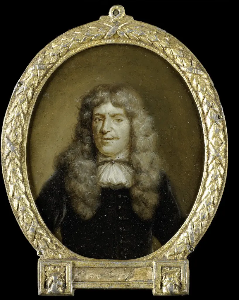 Nicolaas Heinsius I, Poet and Professor at Leiden, Envoy of Queen Christina of Sweden, by Jan Maurits Quinkhard