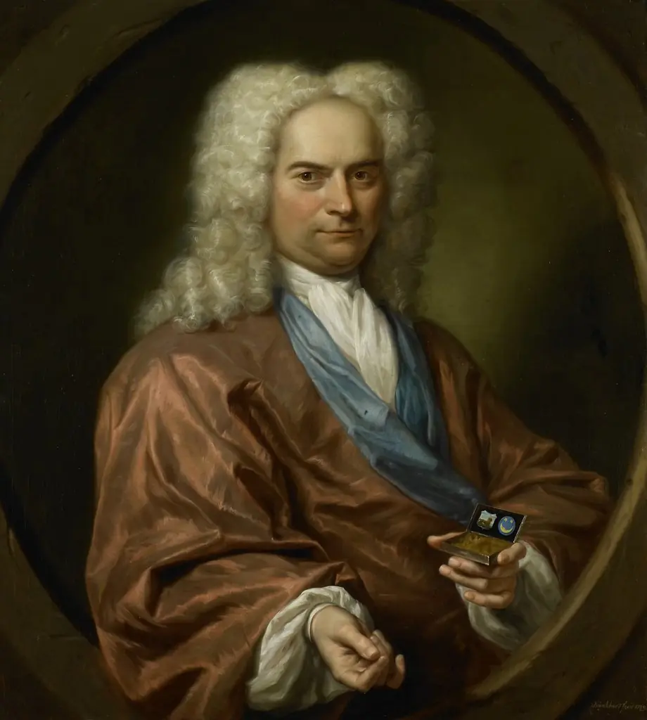 Portrait of David Leeuw, Mennonite Cloth and Dry Goods Merchant, by Jan Maurits Quinkhard