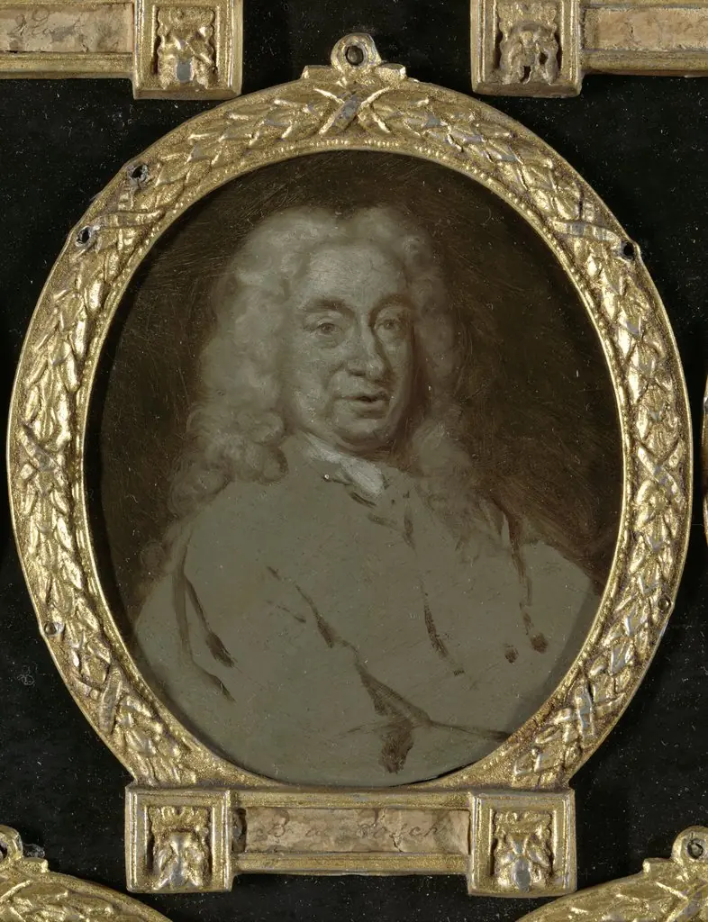 Portrait of Hendrik van der Zande, Jurist and Dramatic Poet in Amsterdam, by Jan Maurits Quinkhard