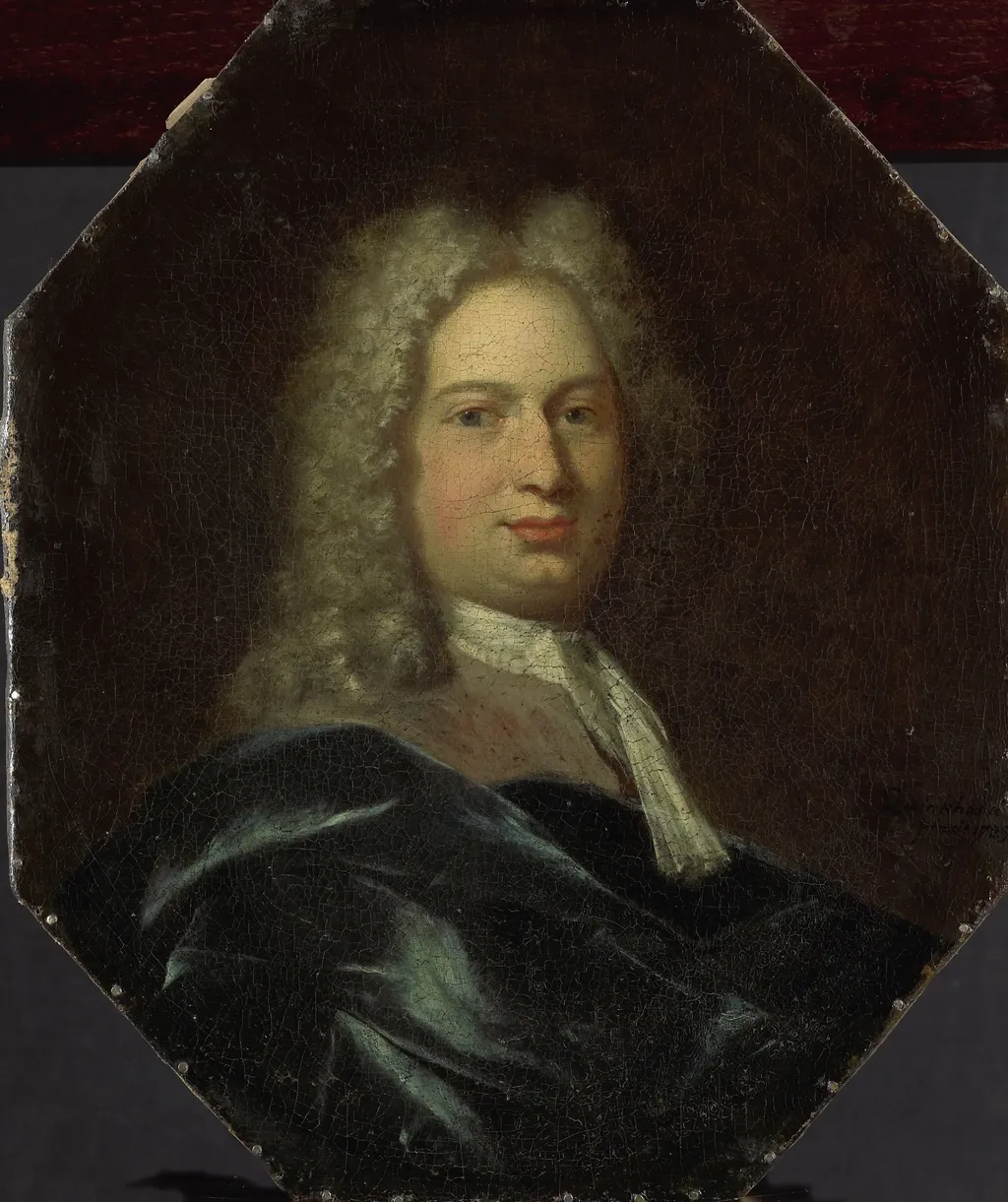 Portrait of Isaac Verburg, Rector of the Latin School in Amsterdam, by Jan Maurits Quinkhard, oil, 1725