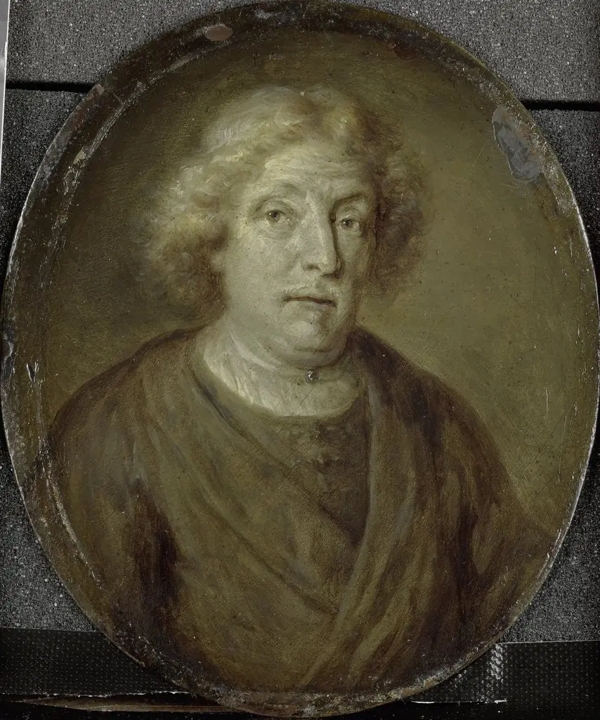 Portrait of Jacob Lescailje, Bookdealer and Poet in Amsterdam, by Jan Maurits Quinkhard, 1750