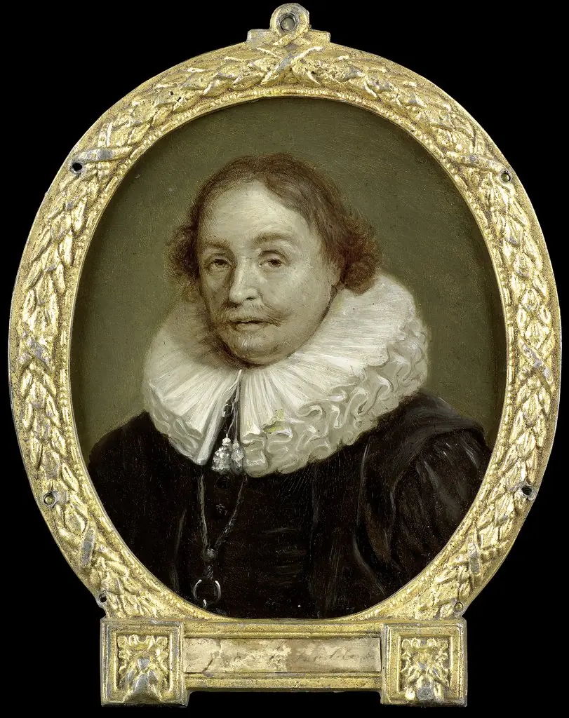Portrait of Pierius Winsemius, Professor of Rhetoric and History in Franeker, by Jan Maurits Quinkhard, 1750