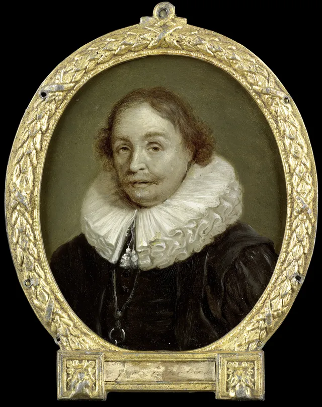 Portrait of Pierius Winsemius, Professor of Rhetoric and History in Franeker