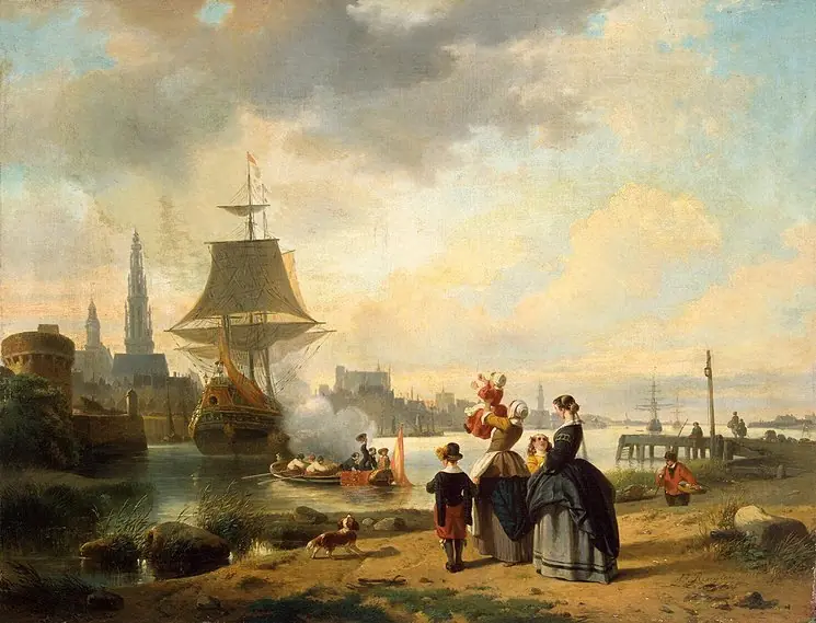 Parting, by Jan Michiel Ruyten
