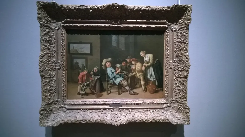 A Clean Sweep, by Jan Miense Molenaer, oil, 1635