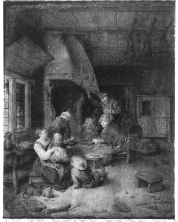 Bauernstube, by Jan Miense Molenaer