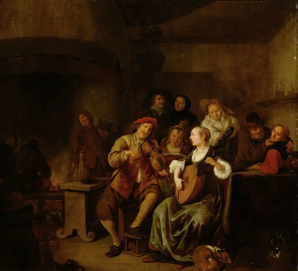 Musizierende Bauerngesellschaft, by Jan Miense Molenaer