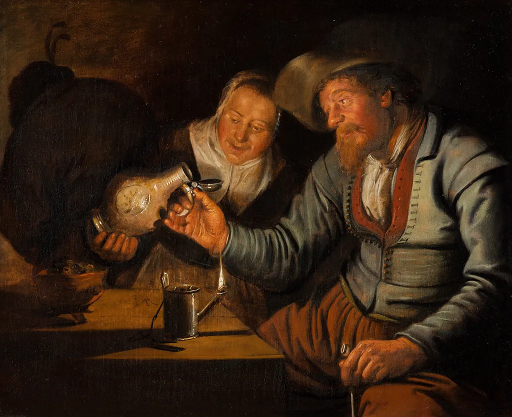 The Five Senses: Sight, by Jan Miense Molenaer, oil, 1637